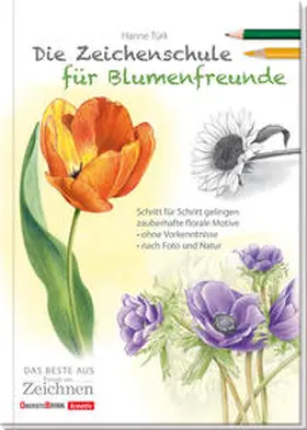 Türk / Landa |  Die Zeichenschule für Blumenfreunde | Buch |  Sack Fachmedien
