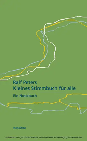 Peters |  Kleines Stimmbuch für alle. | eBook | Sack Fachmedien