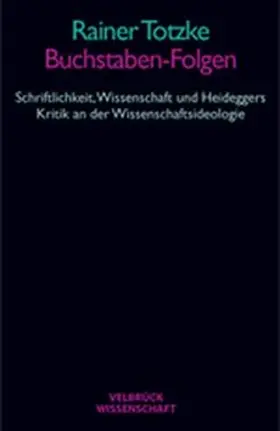 Totzke |  Buchstaben-Folgen | Buch |  Sack Fachmedien