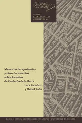 Escudero / Zafra |  Memorias de las apariencias y otros documentos sobre los autos de Calderón de la Barca | Buch |  Sack Fachmedien