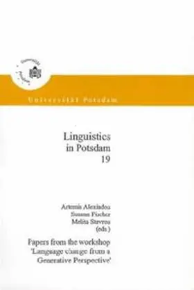 Fischer / Mathieu / Konopasky |  Papers from the workshop 'Language change from a Generative Perspective' | Buch |  Sack Fachmedien