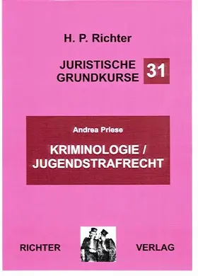 Priese |  Kriminologie und Jugendstrafrecht | Buch |  Sack Fachmedien