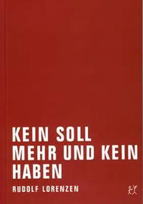 Lorenzen |  Kein Soll mehr und kein Haben | Buch |  Sack Fachmedien