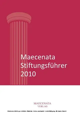 Ebermann / Neuke |  Maecenata Stiftungsführer 2010 | eBook | Sack Fachmedien