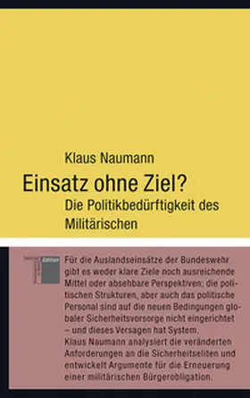Naumann |  Einsatz ohne Ziel? | Buch |  Sack Fachmedien