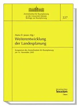 Jarass |  Weiterentwicklung der Landesplanung | Buch |  Sack Fachmedien