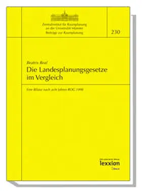 Real |  Die Landesplanungsgesetze im Vergleich | Buch |  Sack Fachmedien