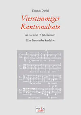 Daniel |  Vierstimmiger Kantionalsatz im 16. und 17. Jahrhundert | Buch |  Sack Fachmedien