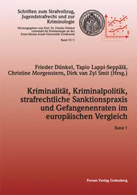 Dünkel / Lappi-Seppälä / Morgenstern |  Kriminalität, Kriminalpolitik, strafrechtliche Sanktionspraxis und Gefangenenraten im europäischen Vergleich | Buch |  Sack Fachmedien