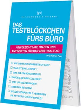 Rannenberg & Friends |  Das Testblöckchen fürs Büro | Buch |  Sack Fachmedien