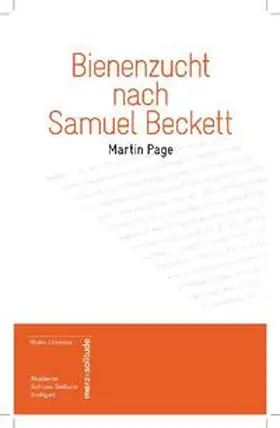 Page |  Bienenzucht nach Samuel Beckett | Buch |  Sack Fachmedien