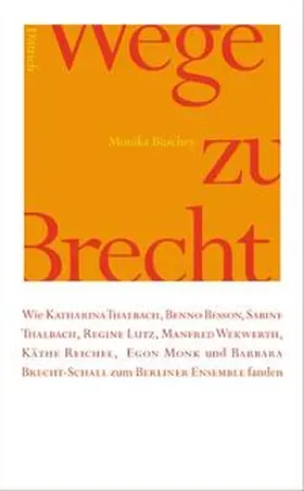 Buschey |  Wege zu Brecht | Buch |  Sack Fachmedien