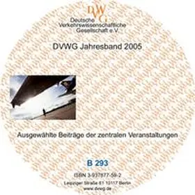  DVWG Jahresband 2005 | Sonstiges |  Sack Fachmedien