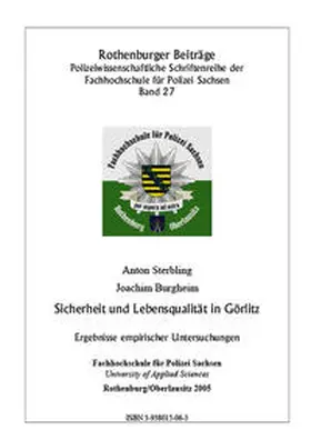 Sterbling / Burgheim |  Sicherheit und Lebensqualität in Görlitz | Buch |  Sack Fachmedien