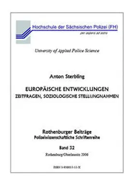 Sterbling |  Europäische Entwicklungen | Buch |  Sack Fachmedien