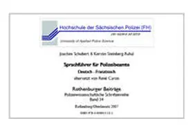 Schubert / Steinberg-Rahal |  Sprachführer für Polizeibeamte | Buch |  Sack Fachmedien