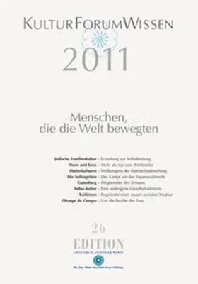Dr.-Ing.-Hans-Joachim-Lenz-Stiftung |  KulturForumWissen 2011 | Buch |  Sack Fachmedien