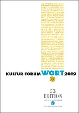 Dr.-Ing.-Hans-Joachim-Lenz-Stiftung |  KULTUR FORUM WORT 2019 | Buch |  Sack Fachmedien