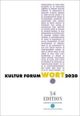 Dr.-Ing.-Hans-Joachim-Lenz-Stiftung |  Kultur Forum WORT 2020 | Buch |  Sack Fachmedien