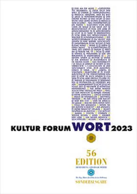 Mainz / Dr.-Ing.-Hans-Joachim-Lenz-Stiftung |  Kultur Forum Wort 2023 Sonderausgabe | Buch |  Sack Fachmedien
