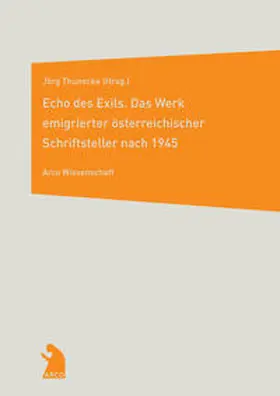 Thunecke |  Echo des Exils | Buch |  Sack Fachmedien