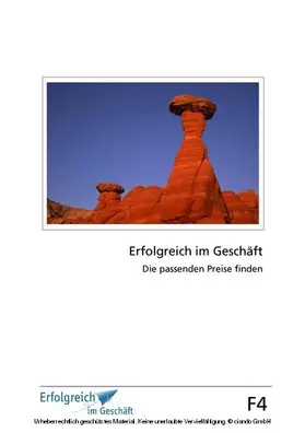 Caspary / Gieschen |  Modul F4: Die passenden Preise finden | eBook | Sack Fachmedien