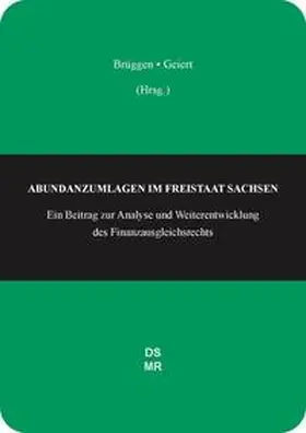 Brüggen / Geiert |  ABUNDANZUMLAGEN IM FREISTAAT SACHSEN | Buch |  Sack Fachmedien