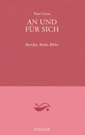 Gosse |  An und für sich | Buch |  Sack Fachmedien