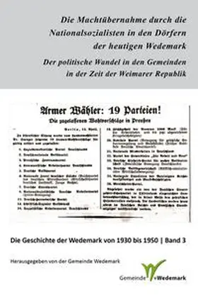 Paehr / Gemeinde Wedemark |  Die Machtübernahme durch die Nationalsozialisten in den Dörfern der heutigen Wedemark | Buch |  Sack Fachmedien
