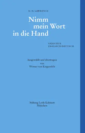Lawrence |  Lawrence, D: Nimm mein Wort in die Hand. | Buch |  Sack Fachmedien