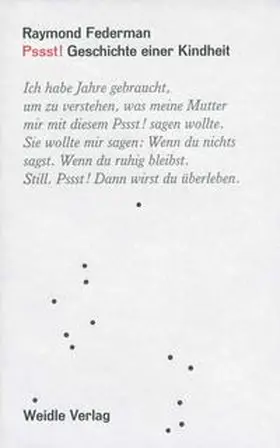 Federman |  Pssst! | Buch |  Sack Fachmedien