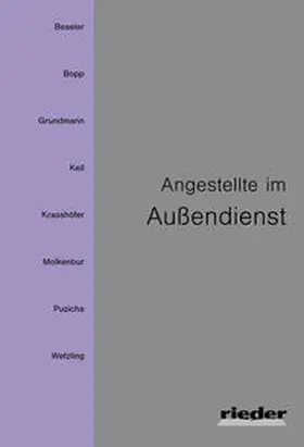 Bopp / Beseler / Grundmann |  Angestellte im Außendienst | Buch |  Sack Fachmedien