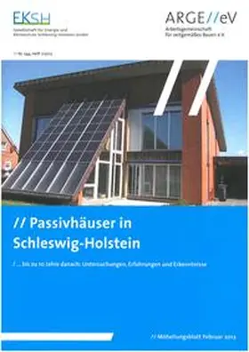 Walberg / Depner / Selk |  Passivhäuser in Schleswig-Holstein | Buch |  Sack Fachmedien