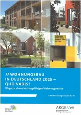 Gniechwitz / Enders / Walberg |  Wohnungsbau in Deutschland 2025 - Quo vadis | Buch |  Sack Fachmedien