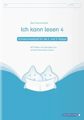Langhans / sternchenverlag GmbH |  Ich kann lesen 4.  Mein Sternchenheft Schülerarbeitsheft  für die 2. und 3. Klasse | Buch |  Sack Fachmedien