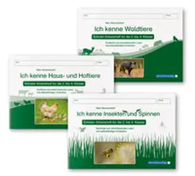 Langhans / sternchenverlag GmbH |  Ich kenne Waldtiere / Haus- und Hoftiere / Insekten und Spinnen. 3 Schülerarbeitshefte im Kombi für die 2. bis 4. Klasse | Buch |  Sack Fachmedien