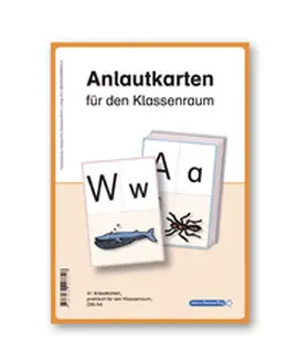 Langhans / sternchenverlag GmbH |  Anlautkarten für den Klassenraum. Druckschrift | Loseblattwerk |  Sack Fachmedien