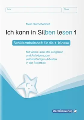 Langhans / sternchenverlag GmbH |  Ich kann in Silben lesen 1 Schülerarbeitsheft für die 1. Klasse | Buch |  Sack Fachmedien
