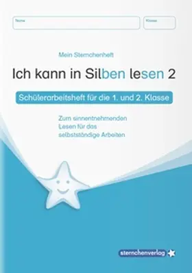 Langhans / sternchenverlag GmbH |  Ich kann in Silben lesen  02 Schülerarbeitsheft für die 1. Klasse | Buch |  Sack Fachmedien