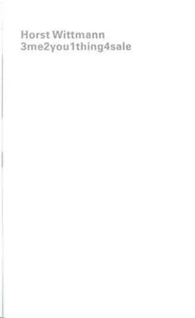 Wittmann / Renn |  3me2you1thing4sale | Buch |  Sack Fachmedien