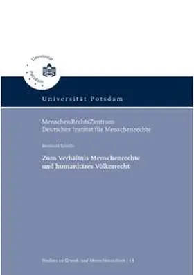 Schäfer |  Zum Verhältnis Menschenrechte und humanitäres Völkerrecht | Buch |  Sack Fachmedien