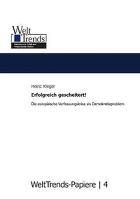 Kleger / WeltTrends |  Erfolgreich gescheitert? | Buch |  Sack Fachmedien