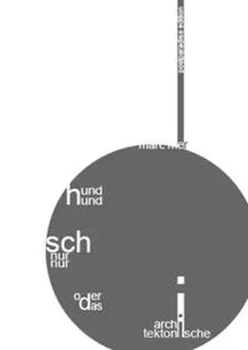 Mer |  hund und schnur nur oder das architektonische i | Buch |  Sack Fachmedien