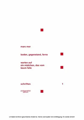 Mer |  boden, gegenstand, ferne – warten auf ein mädchen, das vom baum falle | eBook | Sack Fachmedien