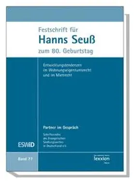 Merle / ESWiD |  Festschrift für Hanns Seuß zum 80. Geburtstag | Buch |  Sack Fachmedien