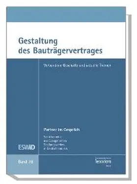  Gestaltung des Bauträgervertrages | Buch |  Sack Fachmedien