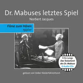 Keiner / Kagelmann / Jacques |  Dr. Mabuses letztes Spiel | Buch |  Sack Fachmedien