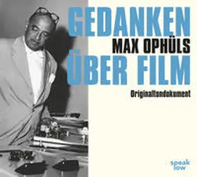 Ophüls |  Gedanken über Film | Sonstiges |  Sack Fachmedien