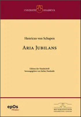Hanheide |  Henricus von Schapen - Aria Jubilans zu 29 Stimmen | Buch |  Sack Fachmedien