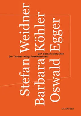 Kunststiftung NRW / Weidner / Köhler |  Von Sprache sprechen | Buch |  Sack Fachmedien